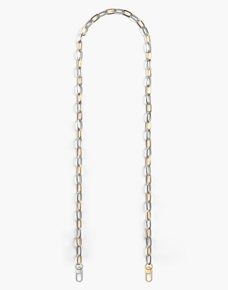 Gold/Silver Paperclip Phone Chain