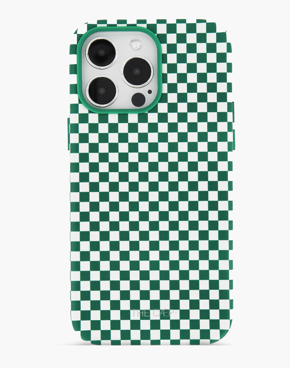 Green Checkered Phone Case - MagSafe
