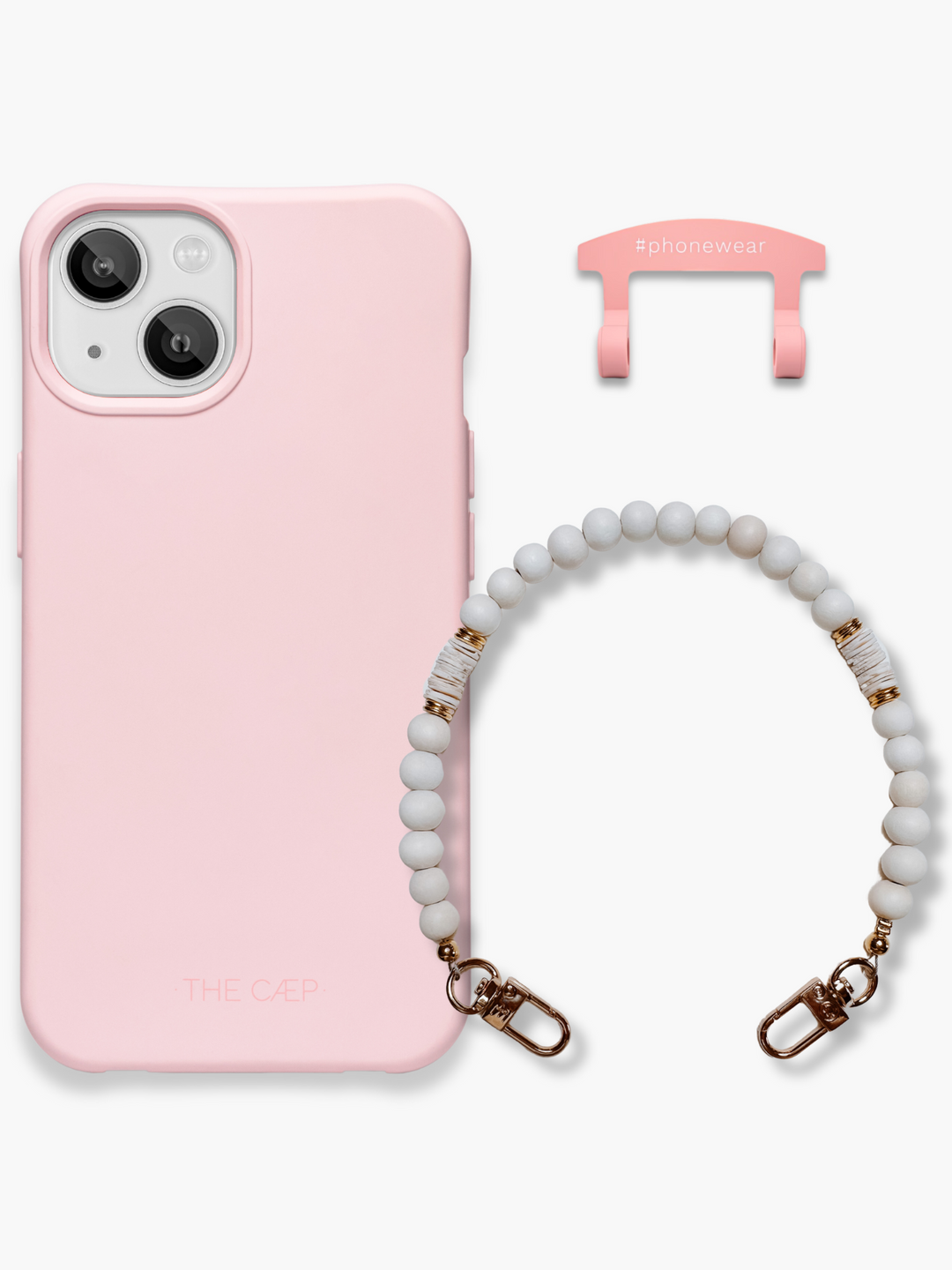 Bubblegum + Ada – Armbandset in gebrochenem Weiß