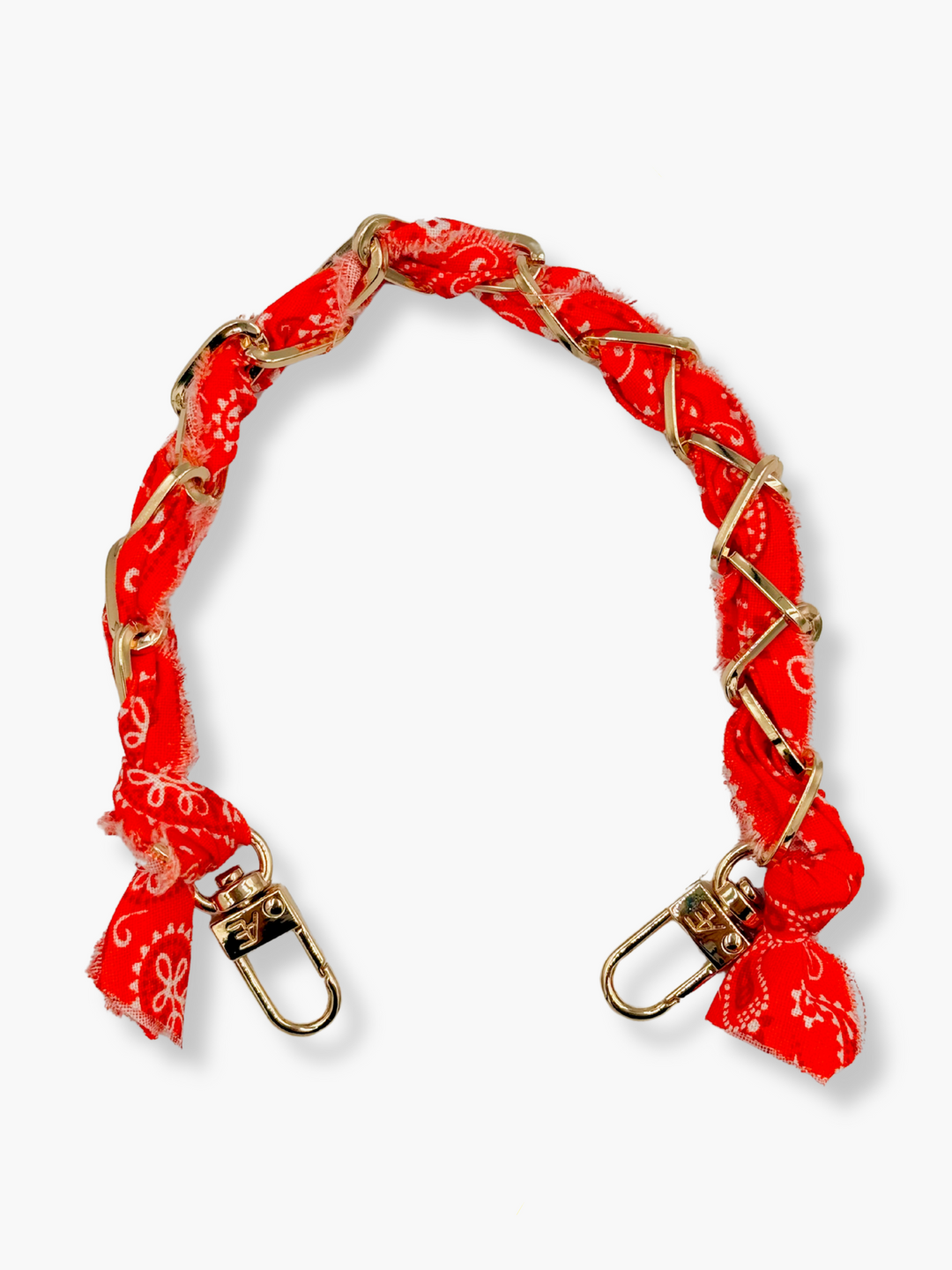 Orange Indie Phone Chain