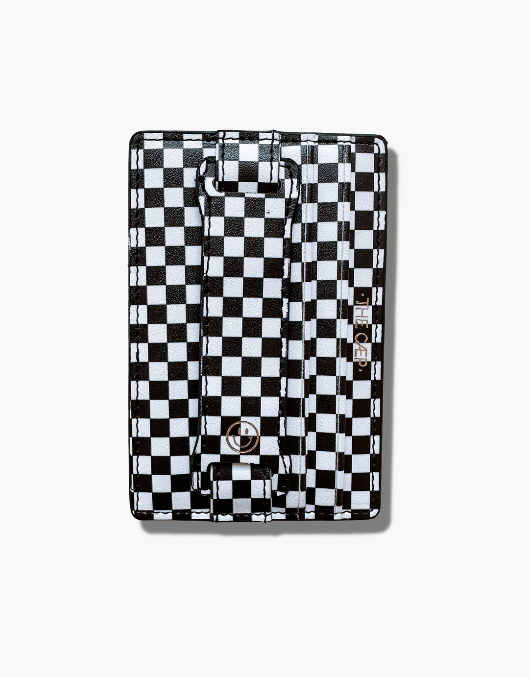 Black Checkered Hoop Phone Wallet