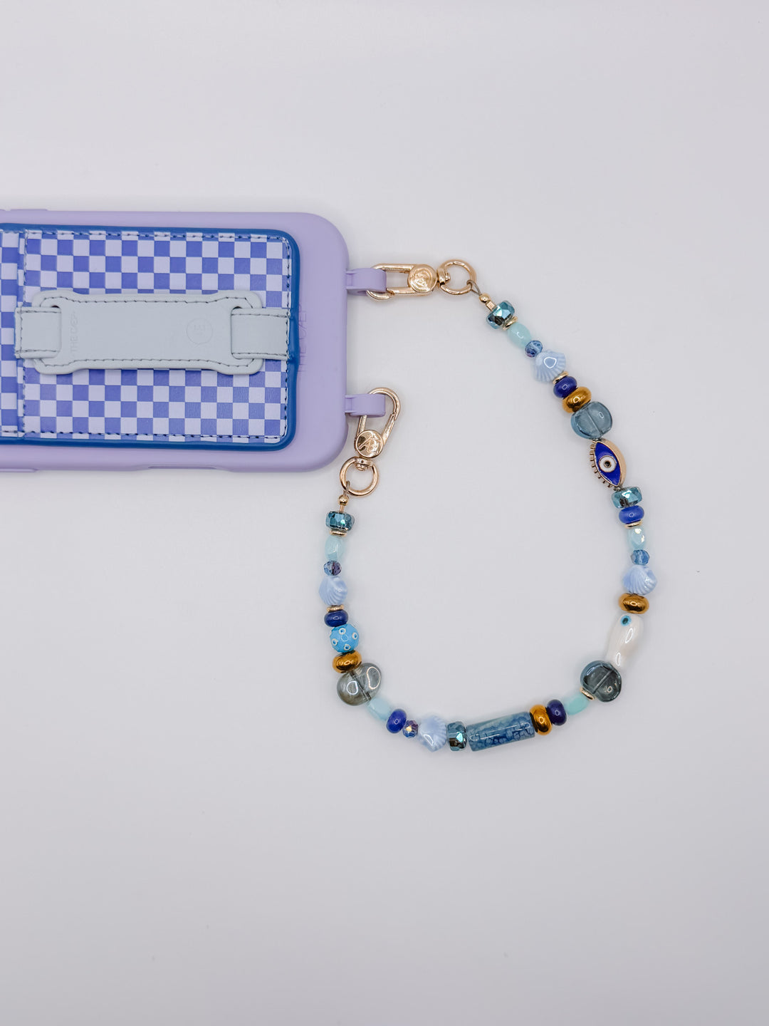 Royal Checkered Hoop Wallet MagSafe (RFID)