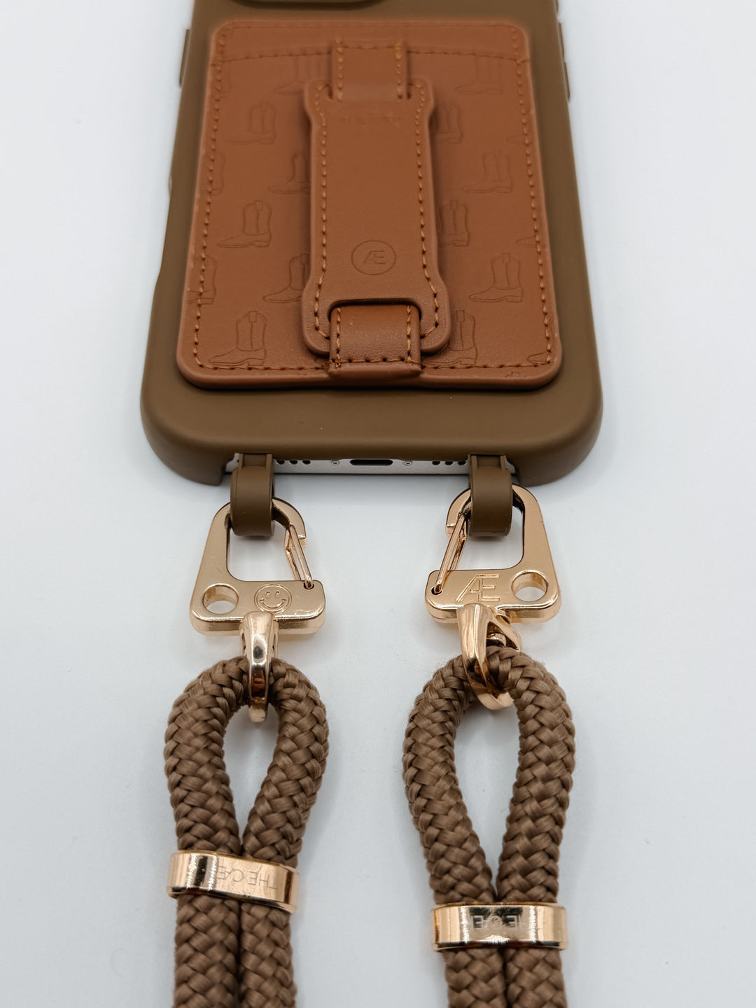 Brown Cowboy Boot MagSafe Wallet  (RFID)