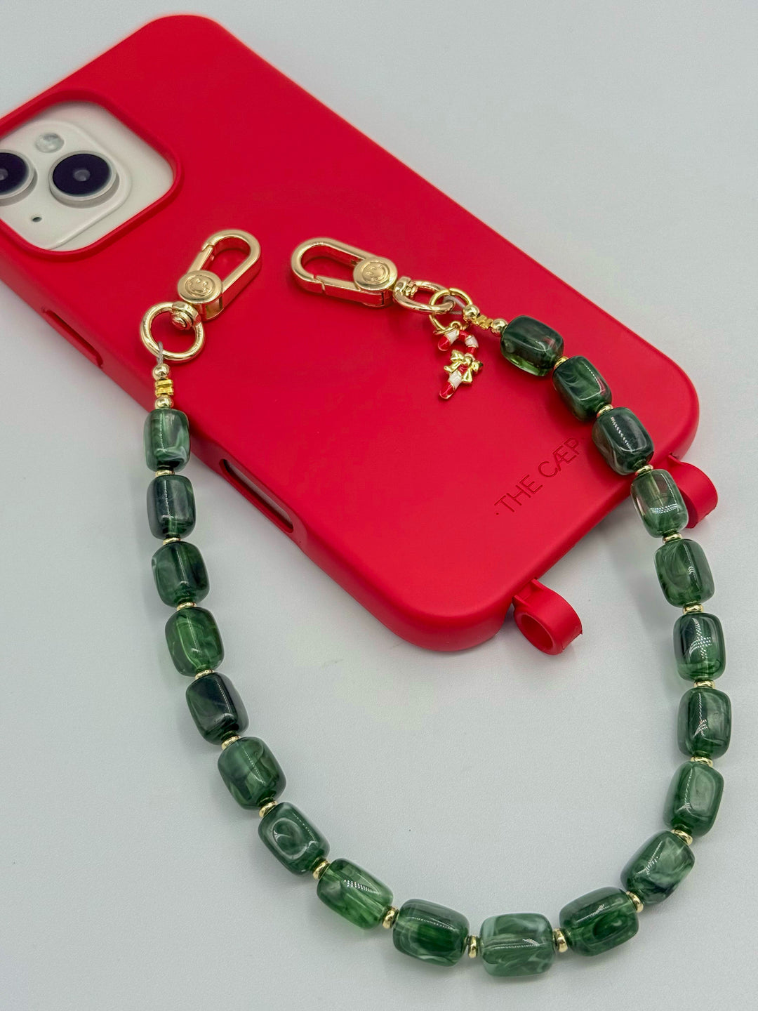 Brune Holiday Phone Wristlet