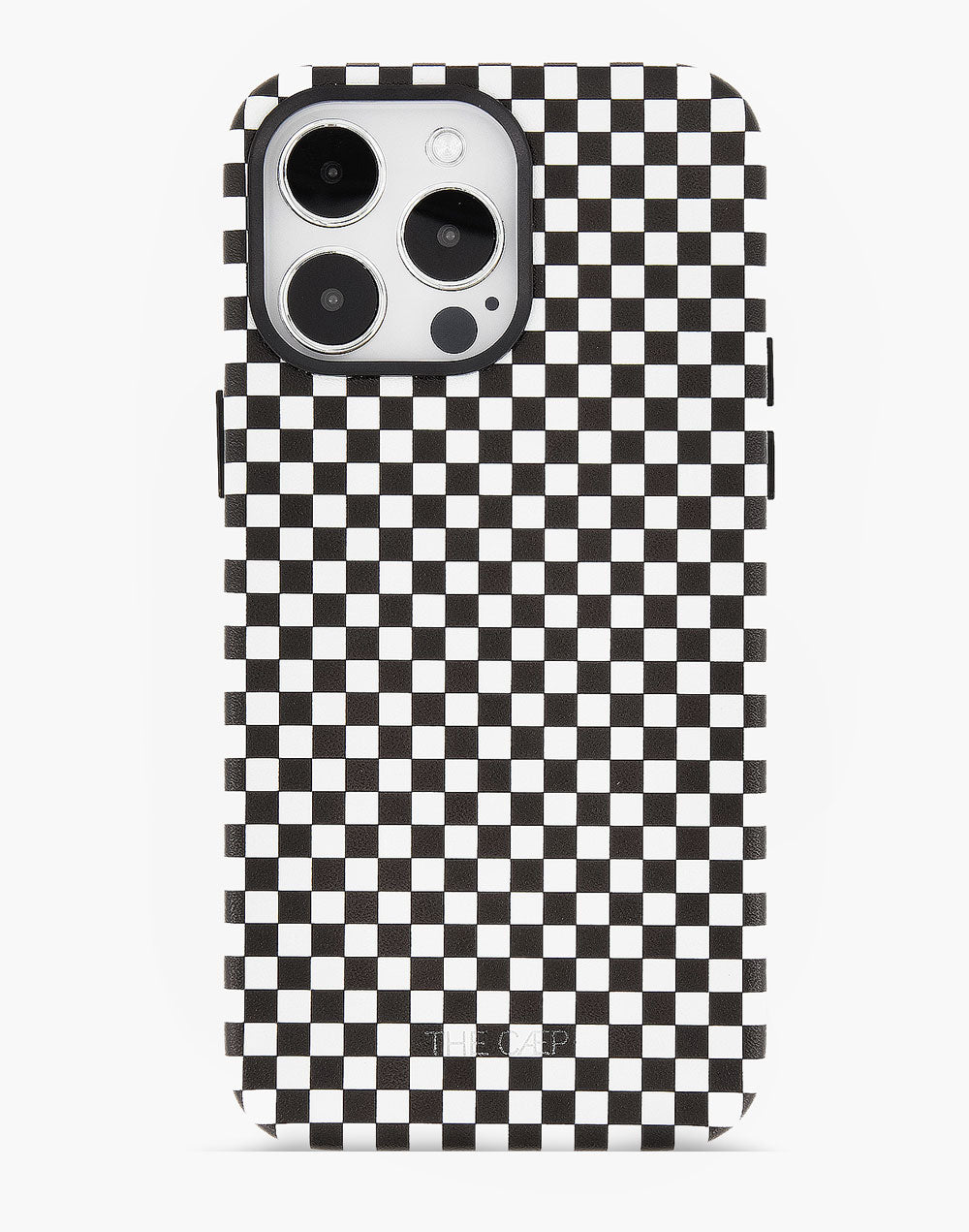 Black Checkered Phone Case MagSafe THE C P