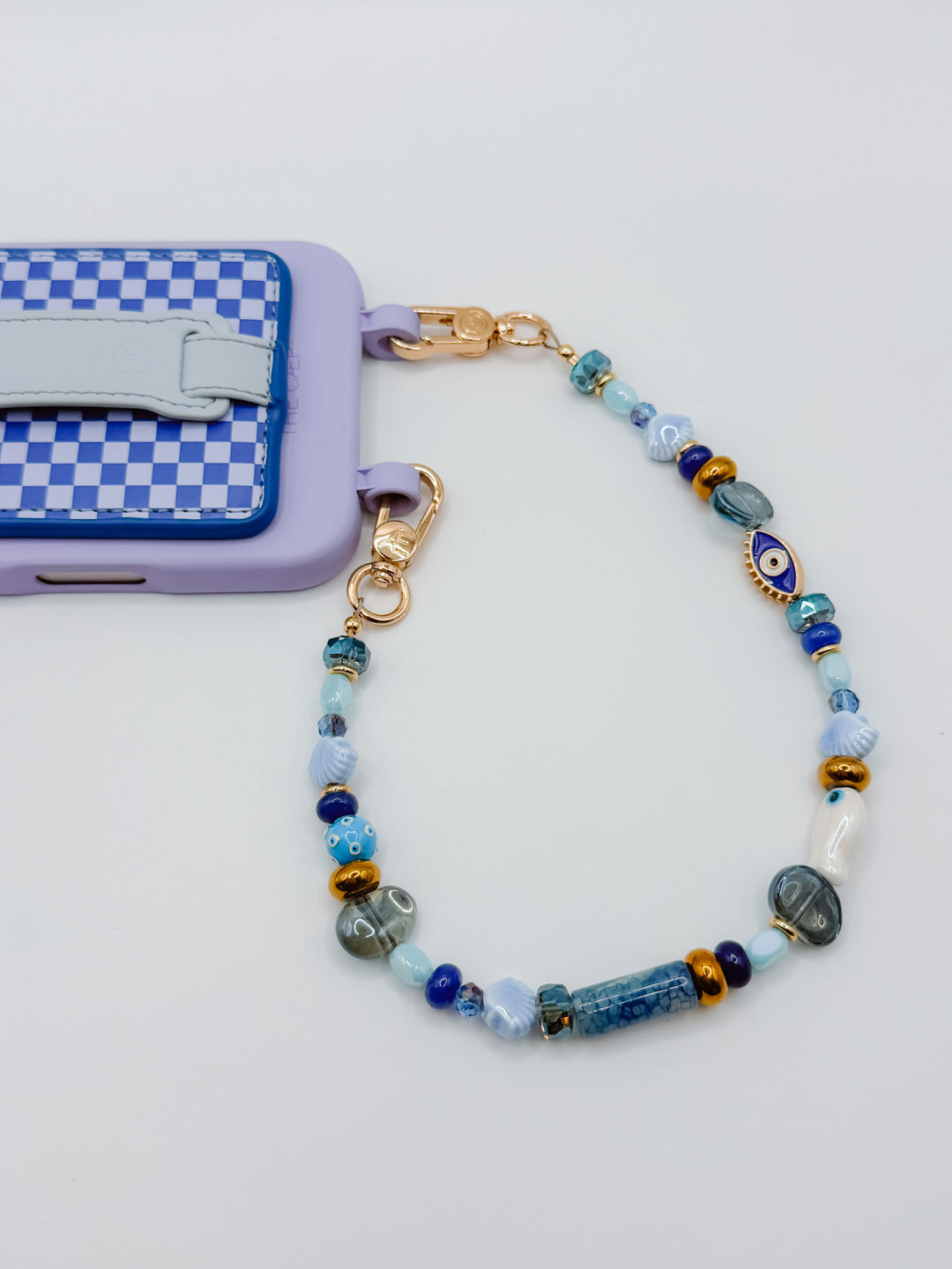 Royal Checkered Hoop Wallet MagSafe (RFID)