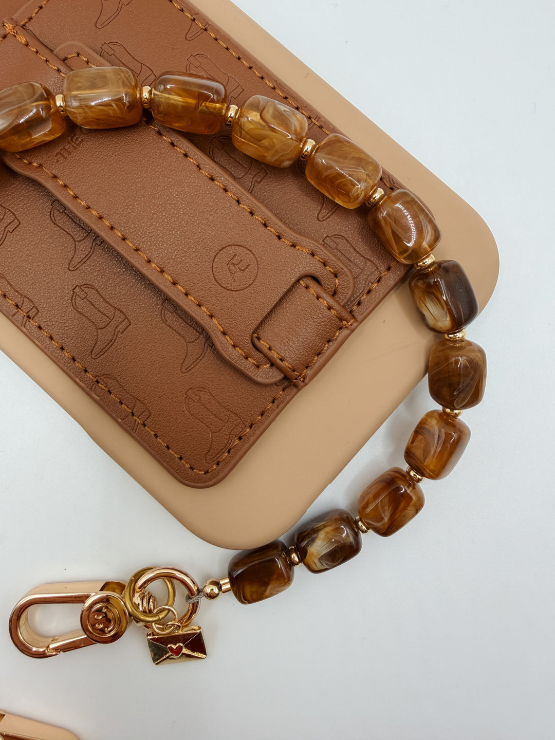 Brown Cowboy Boot MagSafe Wallet  (RFID)