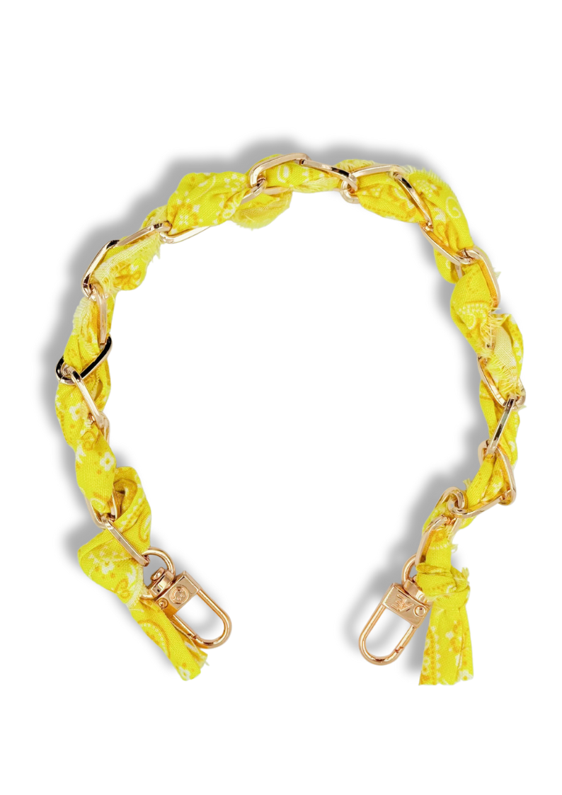 Yellow Indie Phone Chain