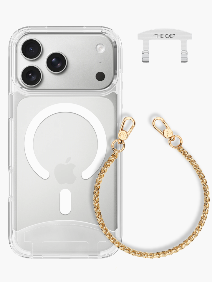 Clear + Goldi Chain Set