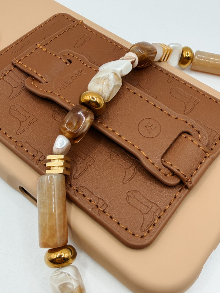 Brown Cowboy Boot MagSafe Wallet  (RFID)