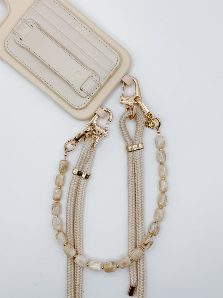 Latte + Brune Wristlet Set