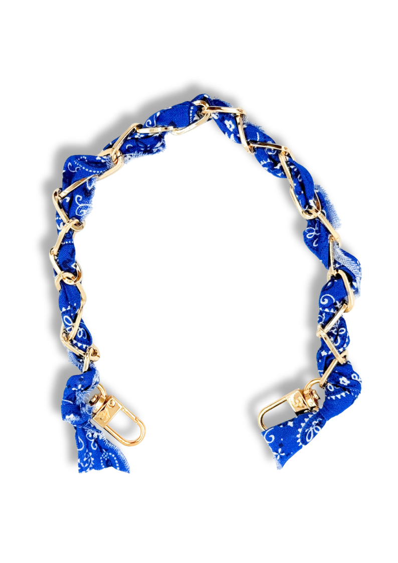Blue Indie Phone Chain