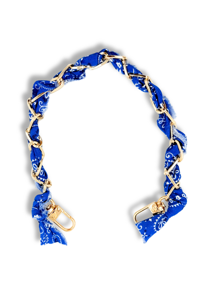 Blue Indie Phone Chain