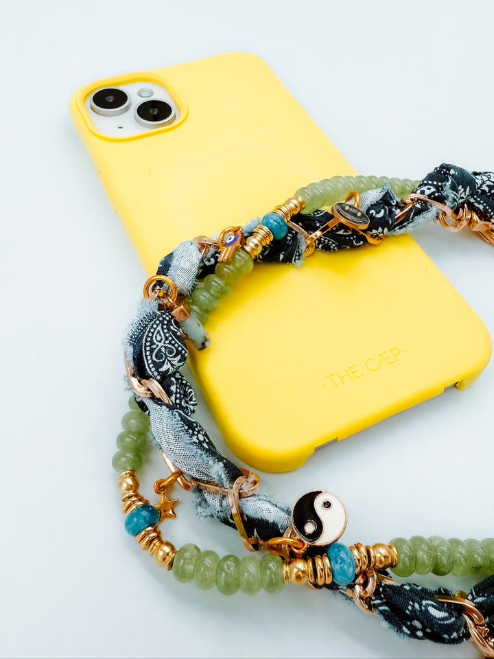 Navy Indie Phone Chain
