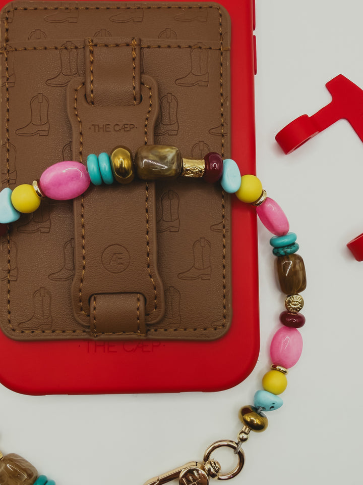 Brown Cowboy Boot MagSafe Wallet  (RFID)