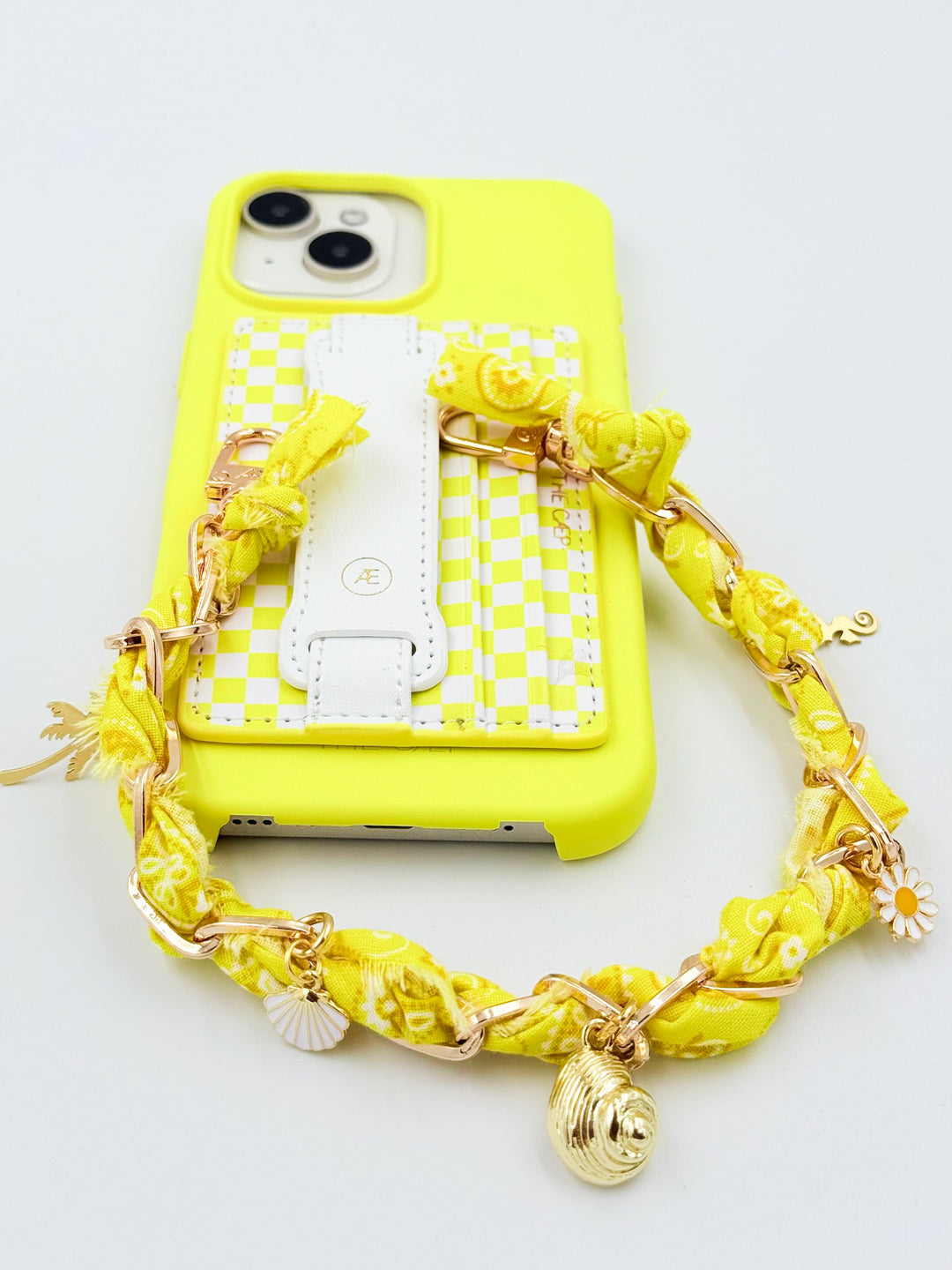 Yellow Indie Phone Chain