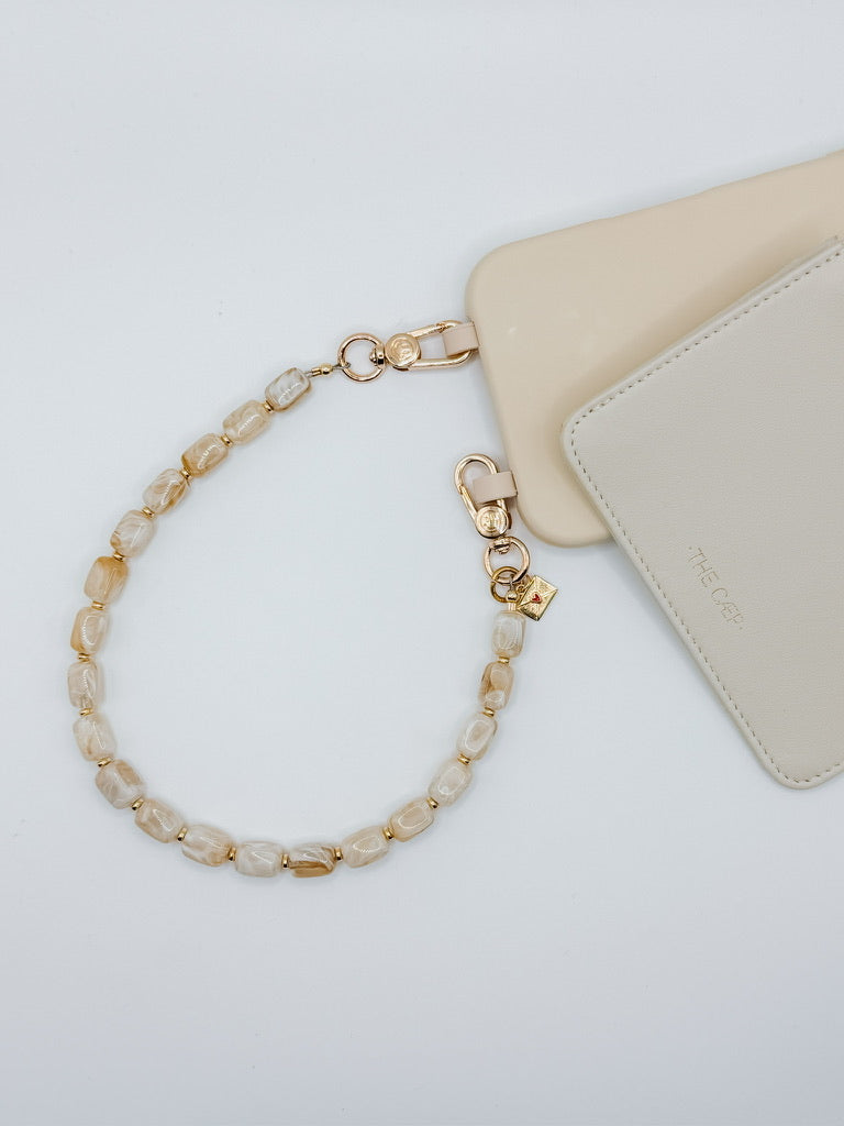 Latte + Brune Wristlet Set