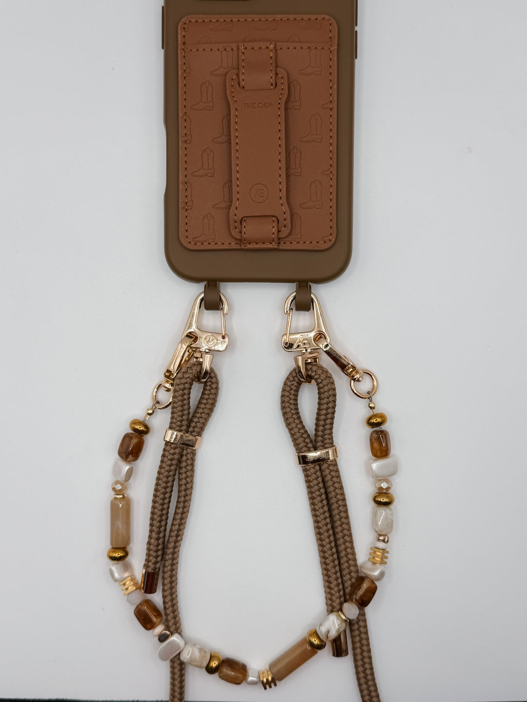 Brown Cowboy Boot MagSafe Wallet  (RFID)