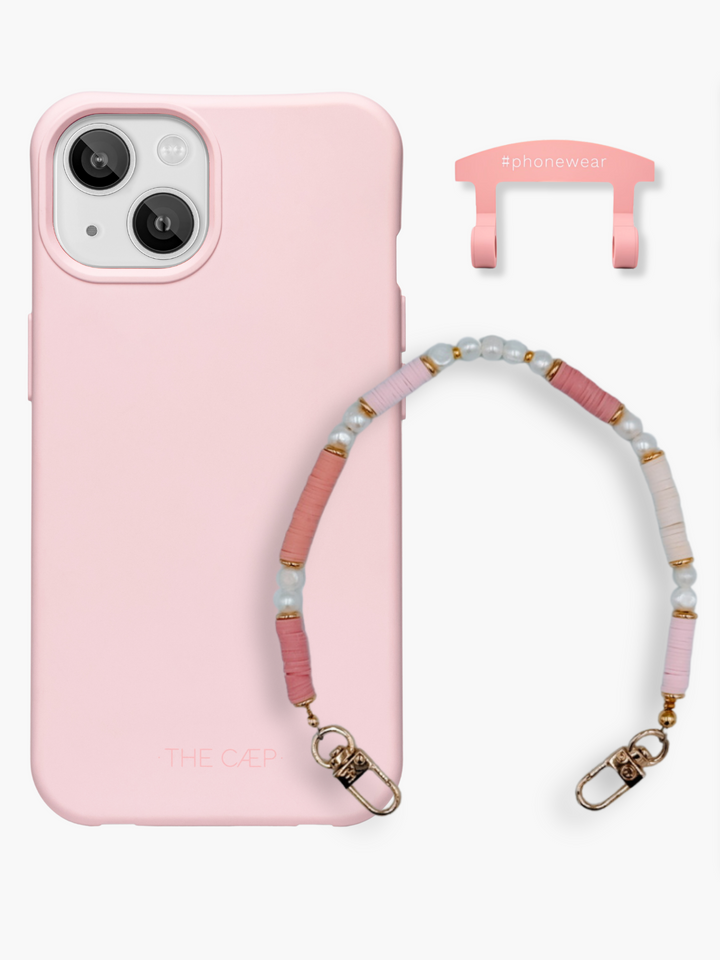 Bubblegum + Skye Pink Wristlet Set