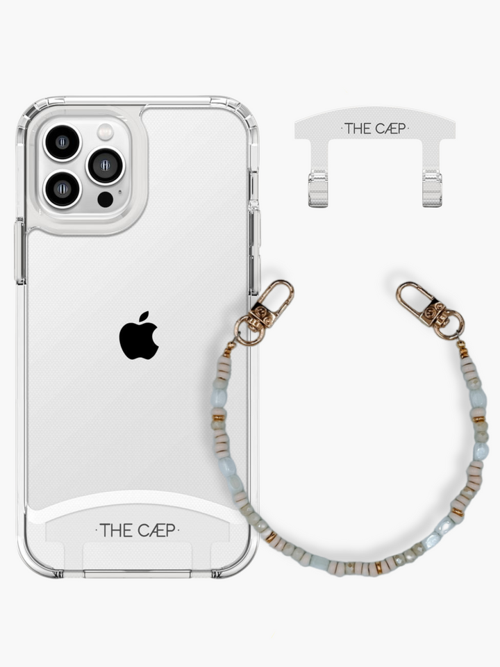 Clear MagSafe + Snowe Wristlet Set