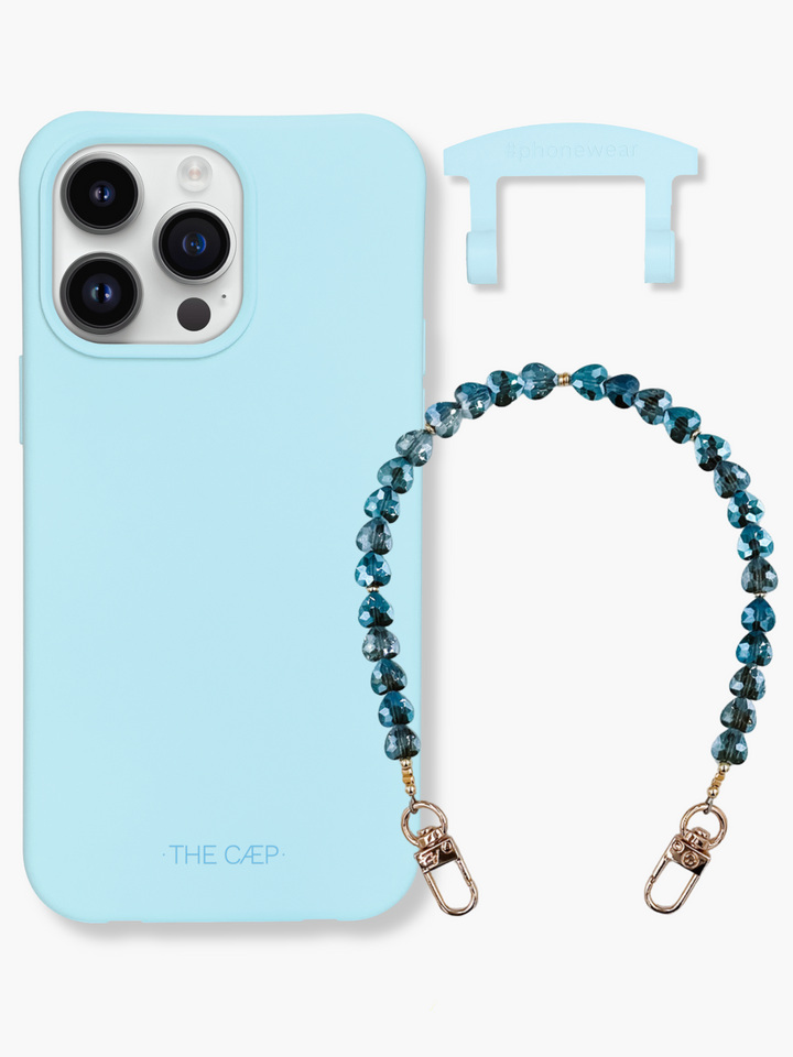 Capri + Ocean Heart Wristlet Bundle