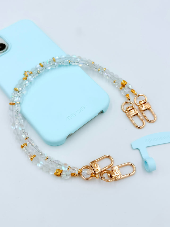 Crystal Phone Wristlet