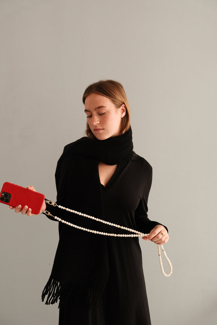 Pearl Minimal Crossbody Phone Strap