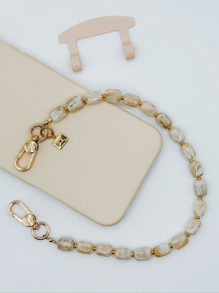 Latte + Brune Wristlet Set