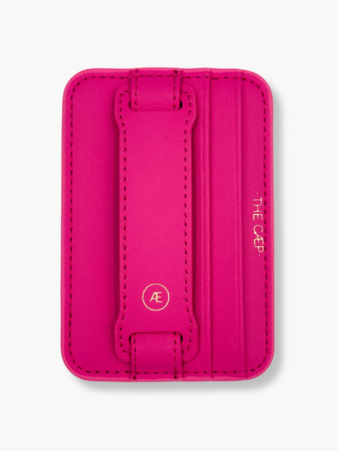 Hot Pink Hoop Wallet - MagSafe (RFID)