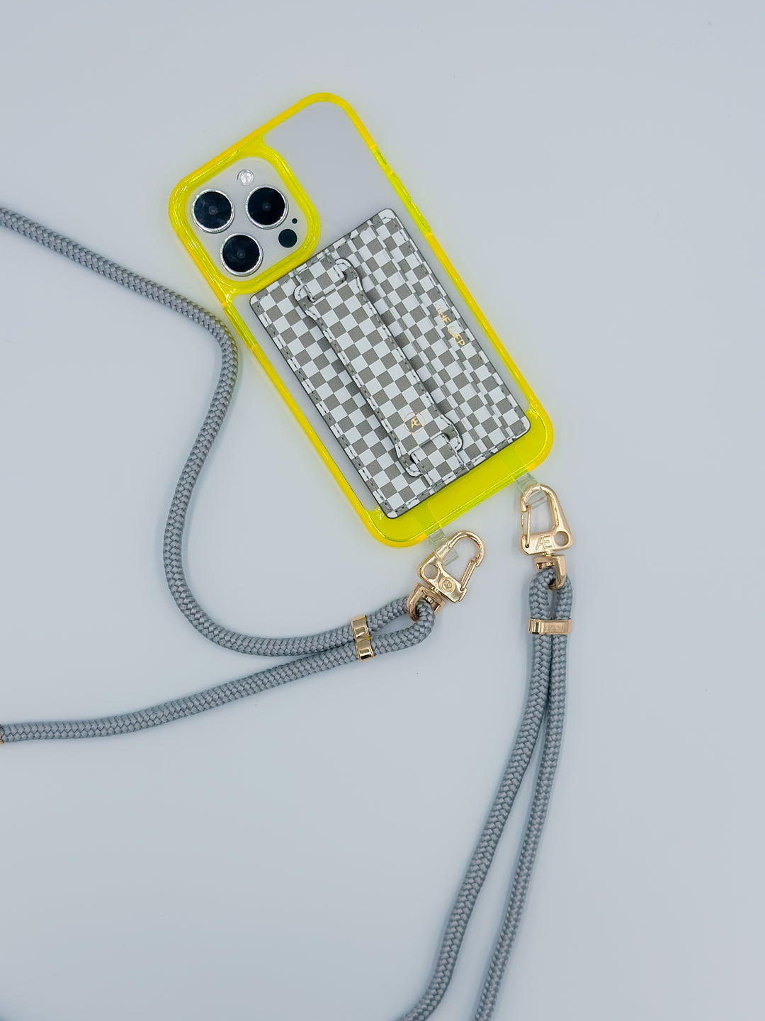 Clear Neon Yellow iPhone Case - MagSafe