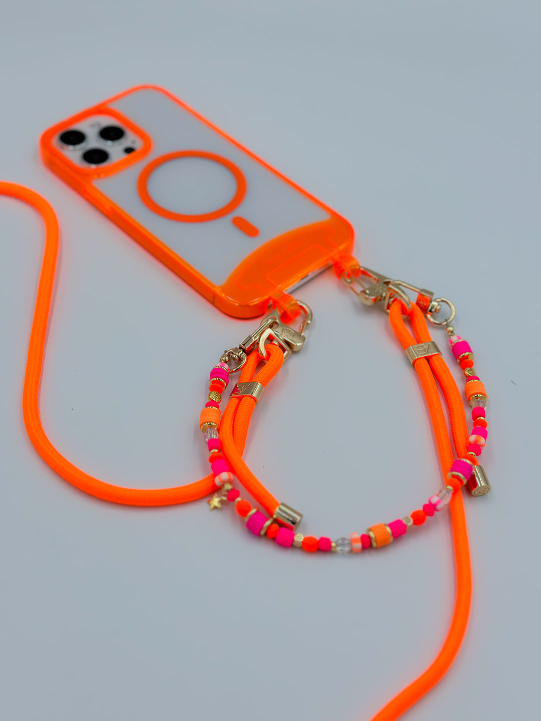 Neon Orange Snap Rope