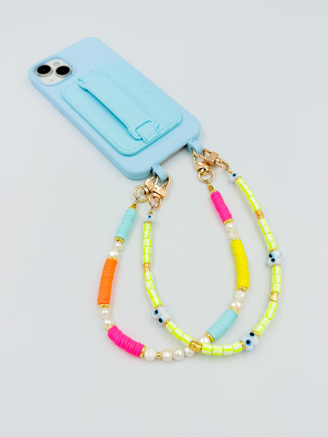 Coral Phone Wristlet