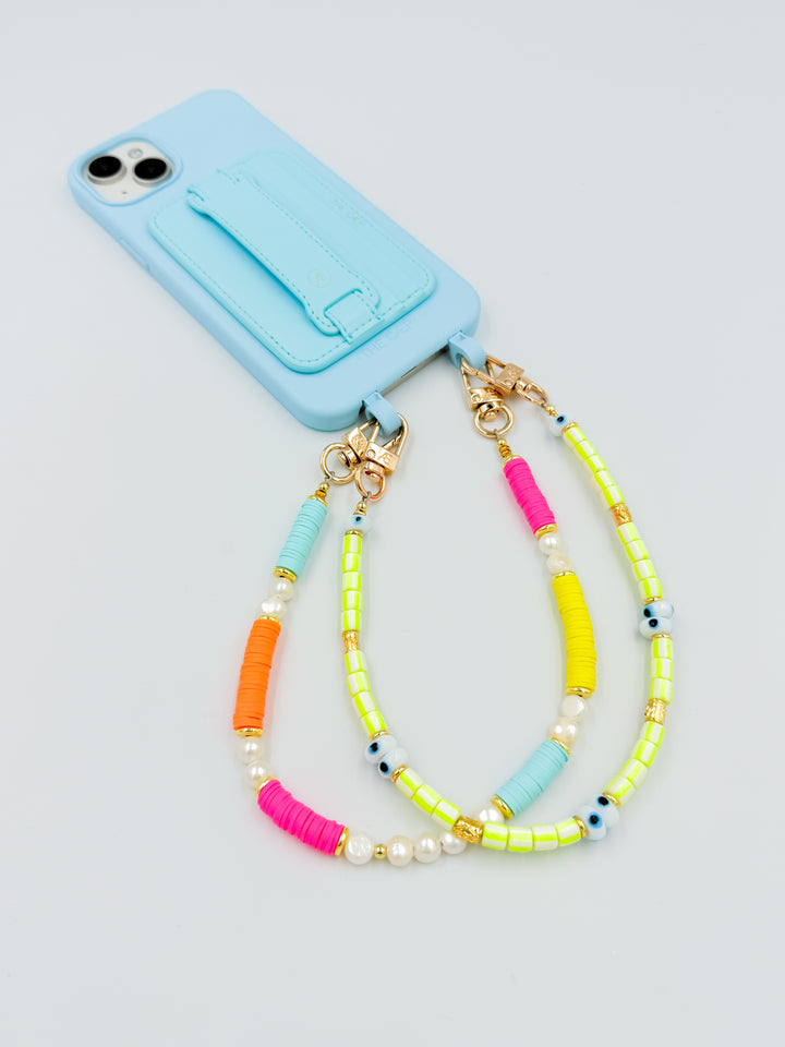 Coral Phone Wristlet