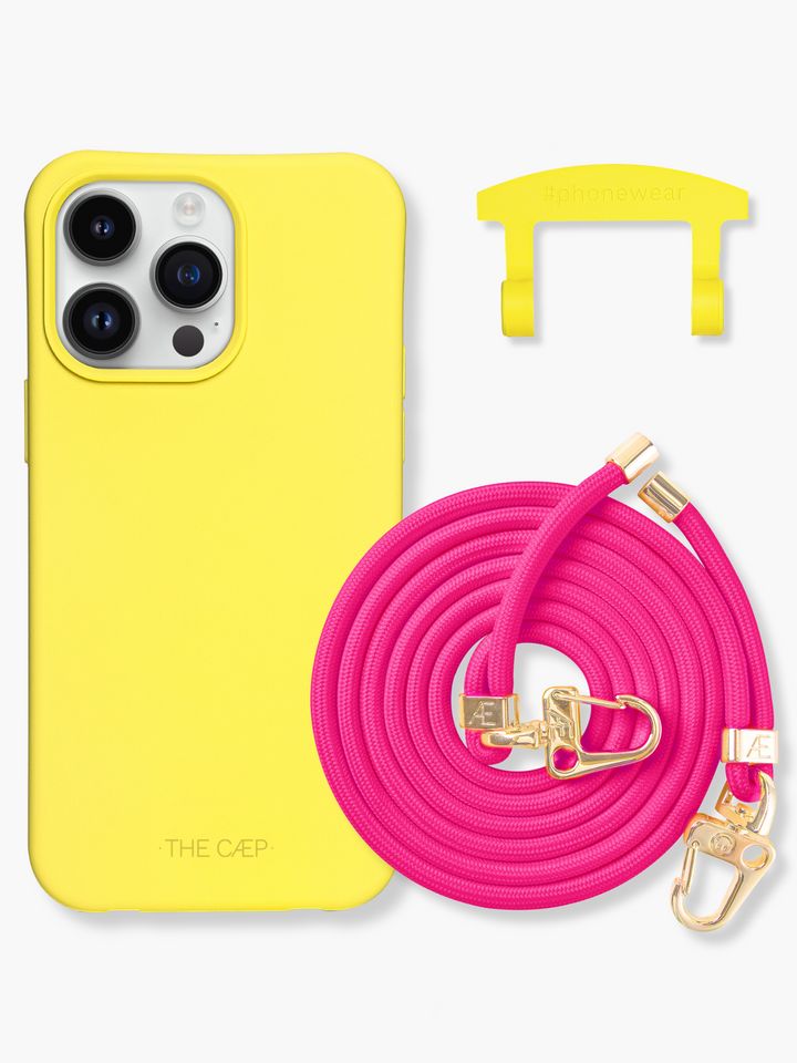 Sunny + Neon Pink Snap Rope Bundle