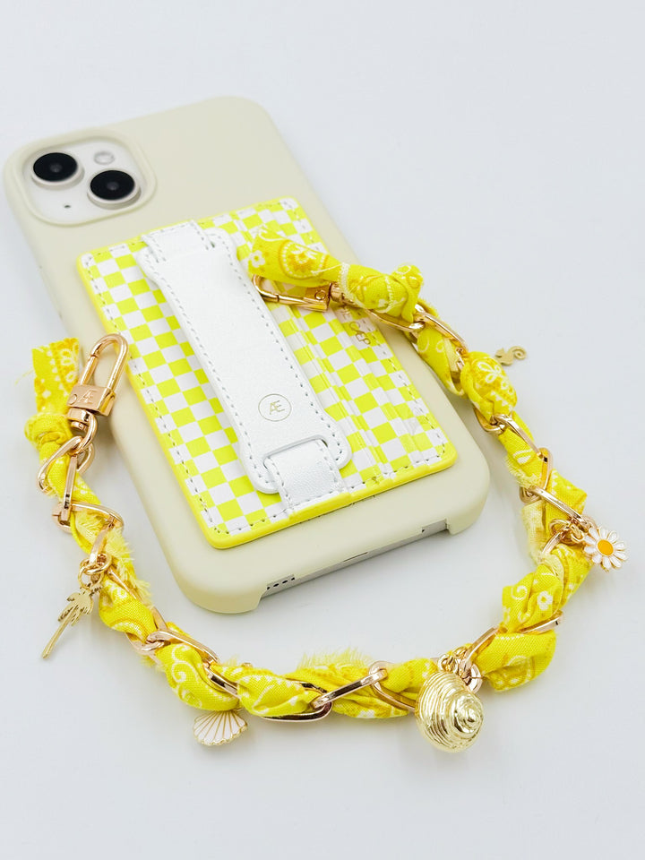 Yellow Indie Phone Chain