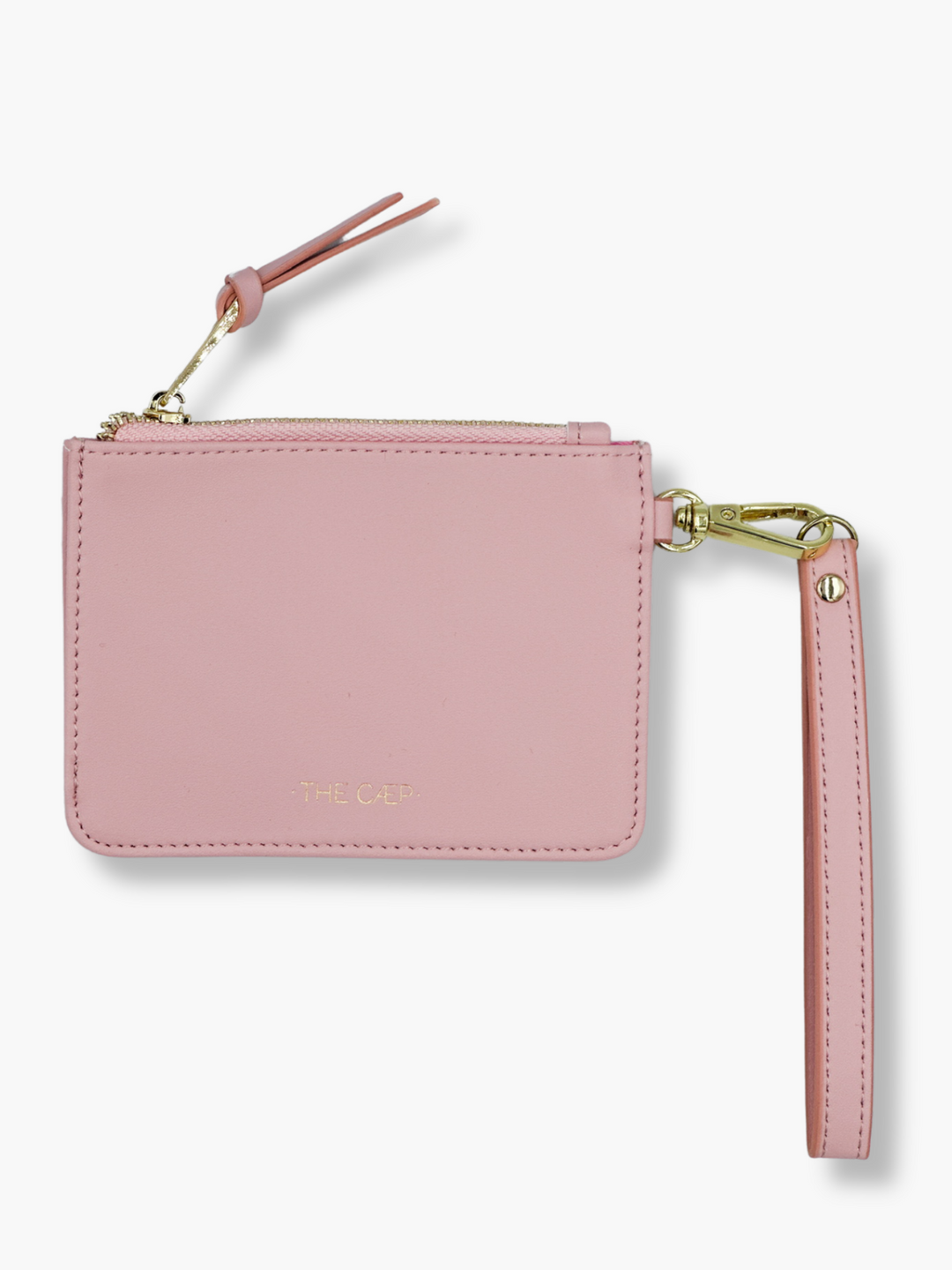 Blush Pink Snap/Wrist Wallet – THE CÆP