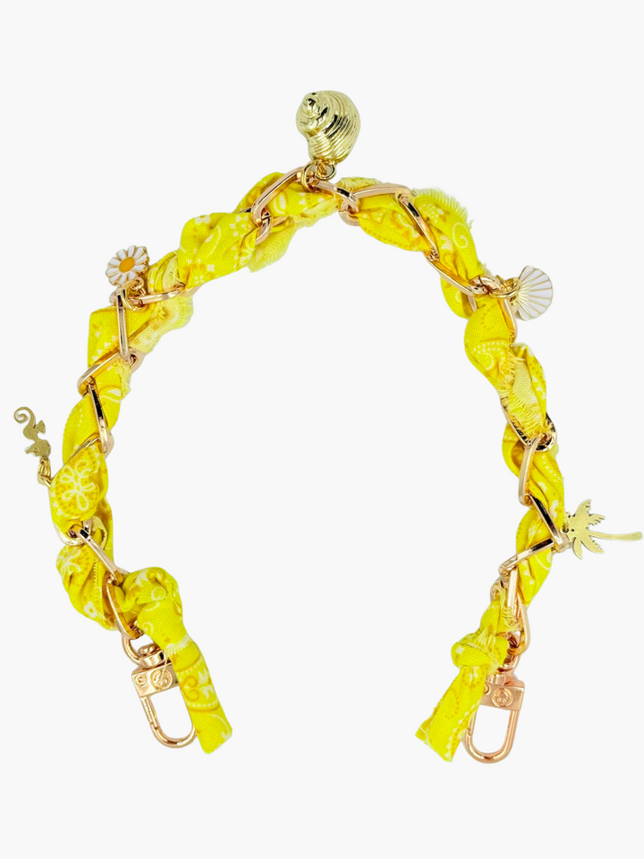Yellow Indie Phone Chain