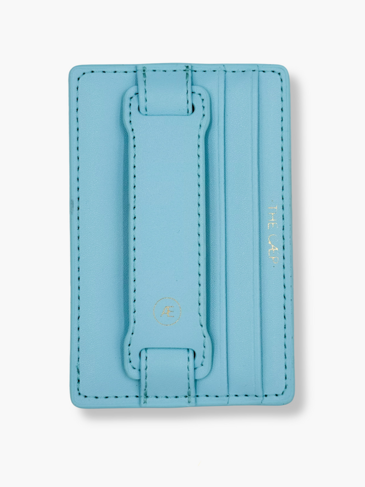 Light Blue Hoop Wallet - MagSafe (RFID)