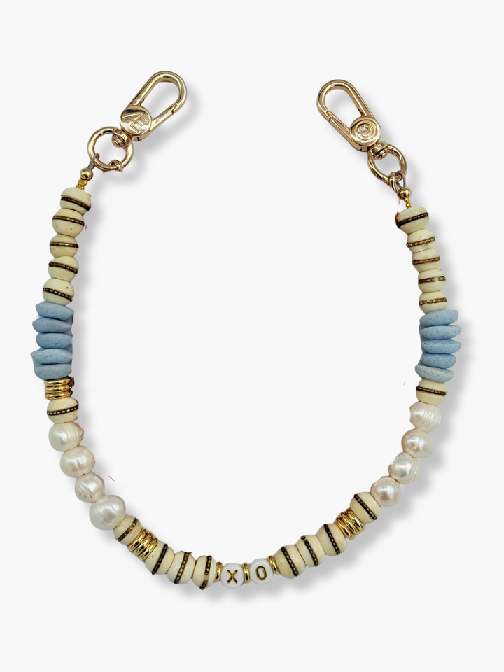 XO Blue - Phone Wristlet